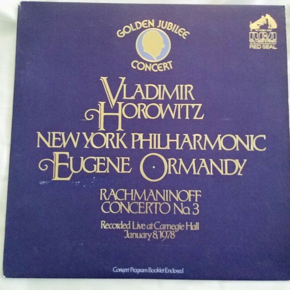Vladimir Horowitz- New York Philharmonic, Rachmaninoff Concerto No. 3, Ormandy - Picture 1 of 10
